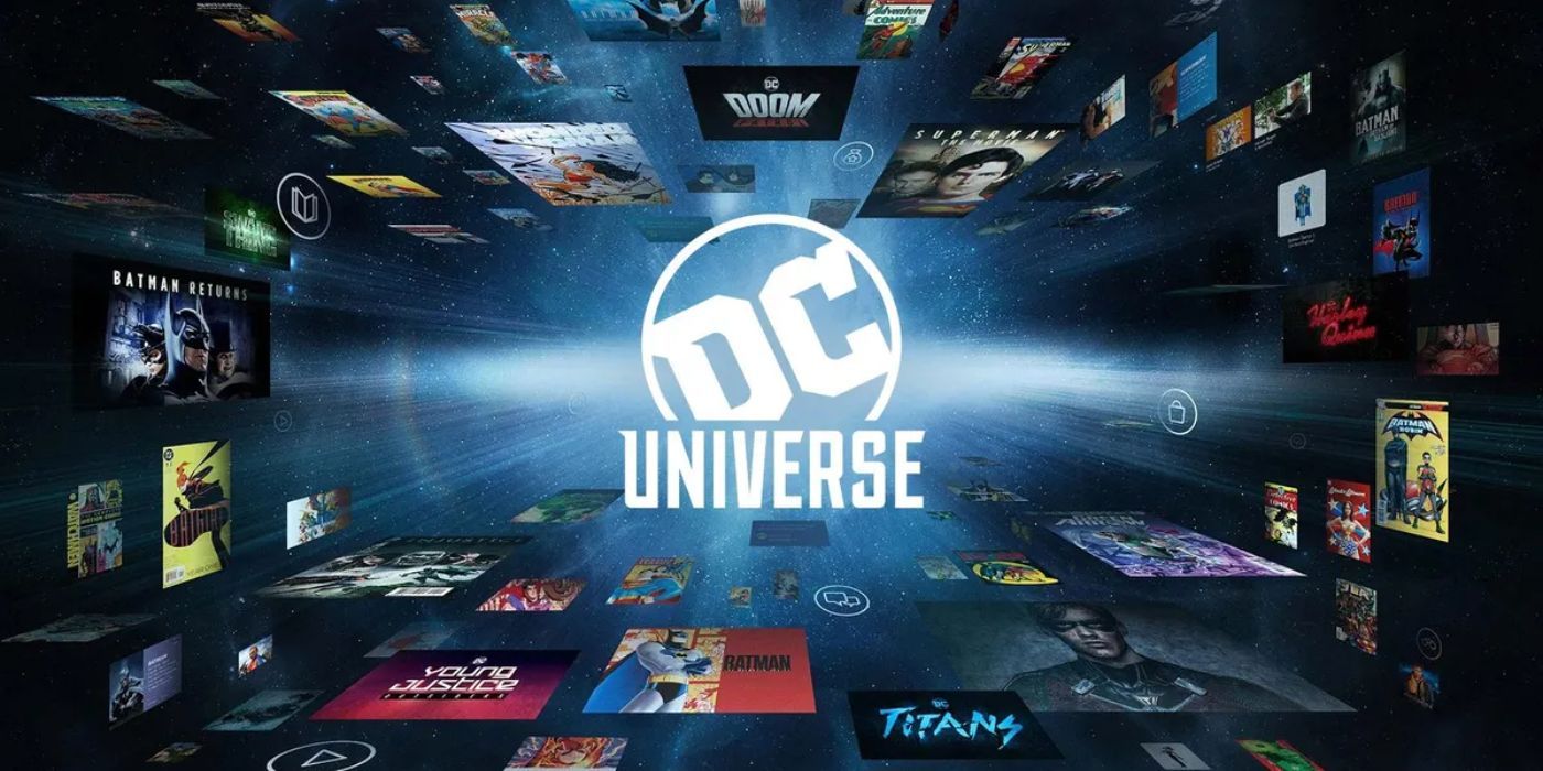 The DC Universe streaming page.