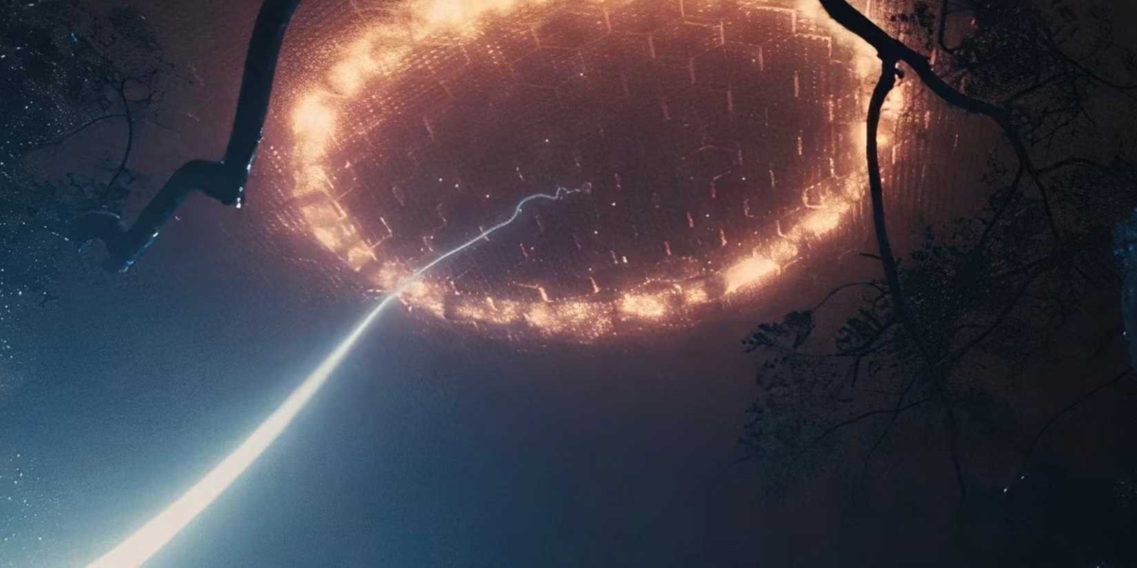 The forcefield being electrified in Hunger Games Catching Fire