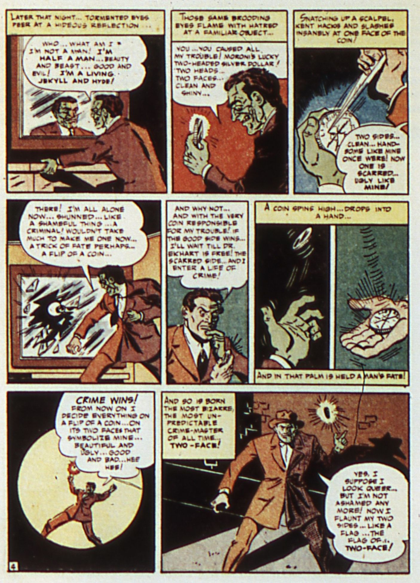 The Origin Of Two-Face&rsquo;s Coin