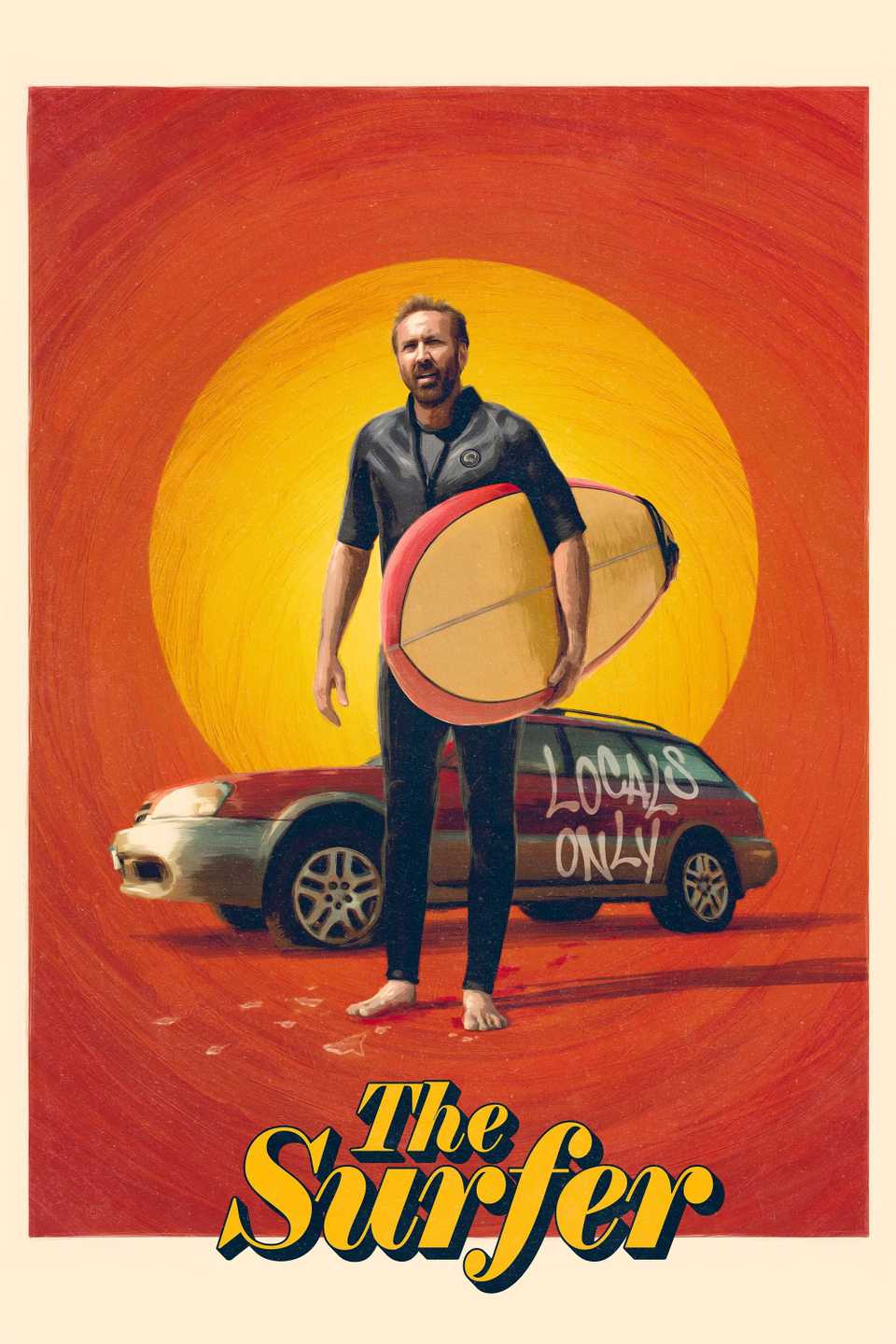 THE SURFER 2025 New Film Poster