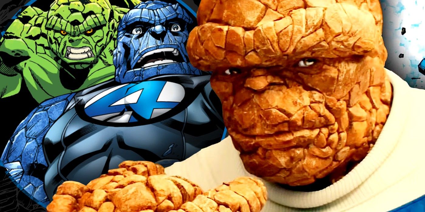 the thing different colors fantastic four