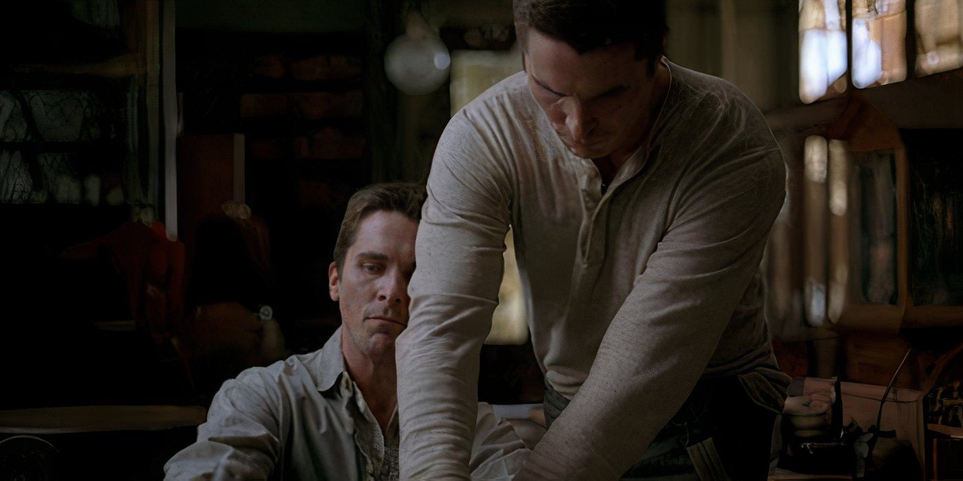 Christian Bale as the Twins In The Prestige