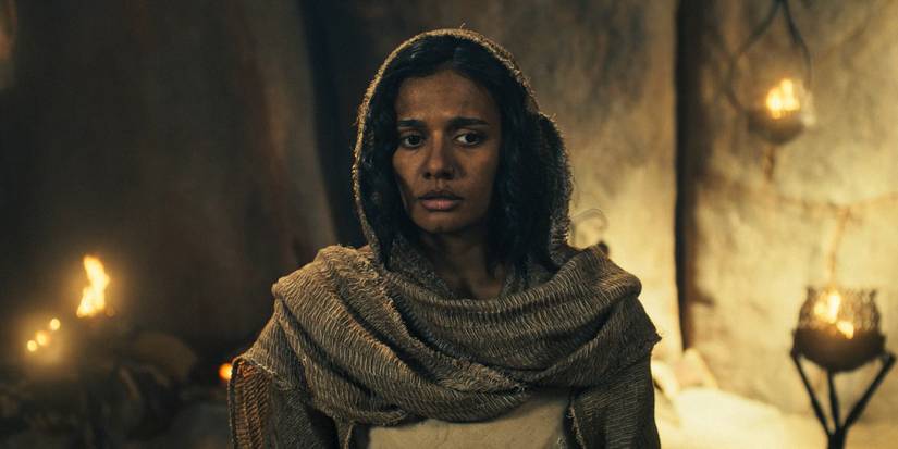 Egwene Al'Vere (Madeleine Madden) looking very bewildered in The Wheel of Time Season 3 Ep 5