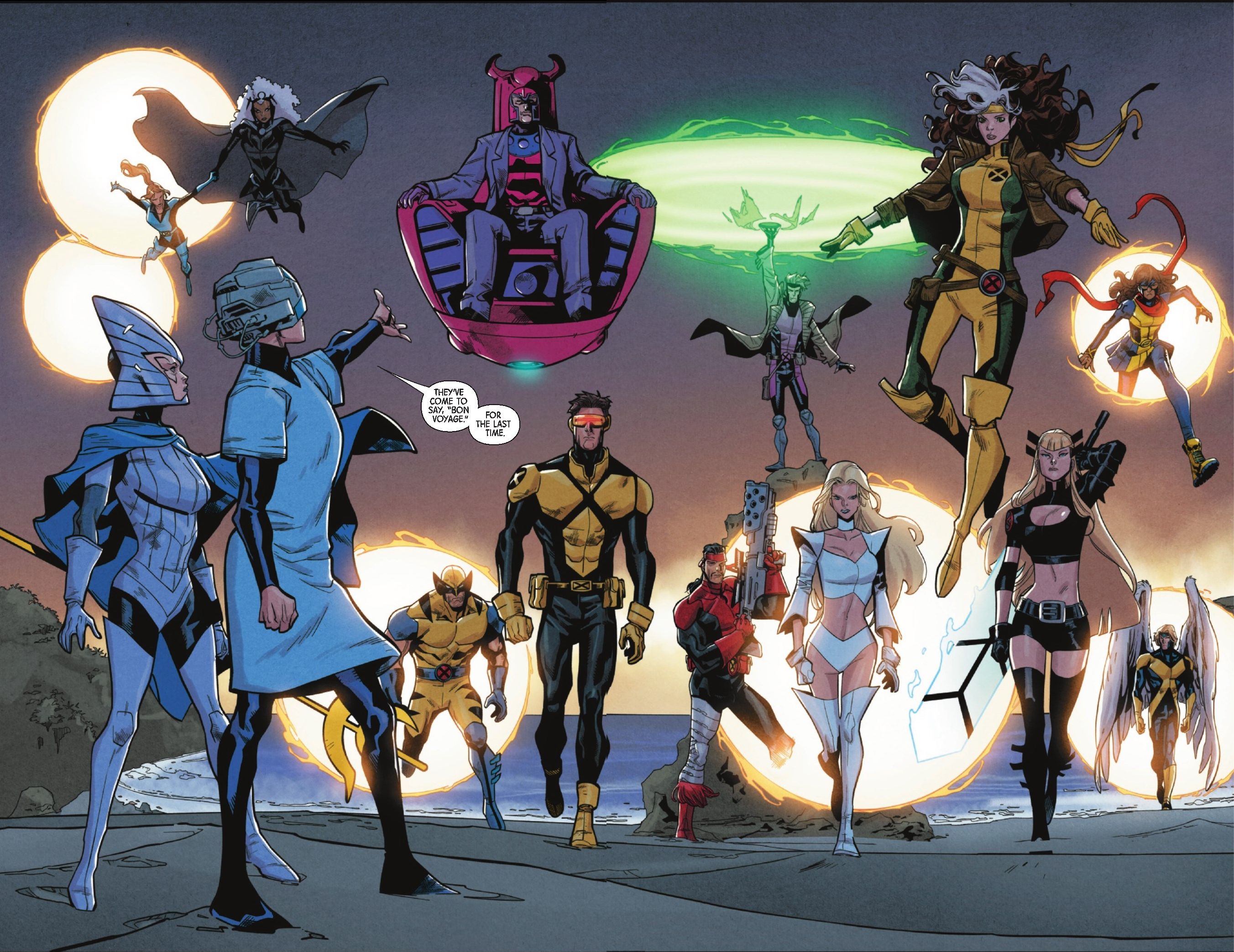 The X-Men Gather to Say Goodbye to Charles Xavier For Good
