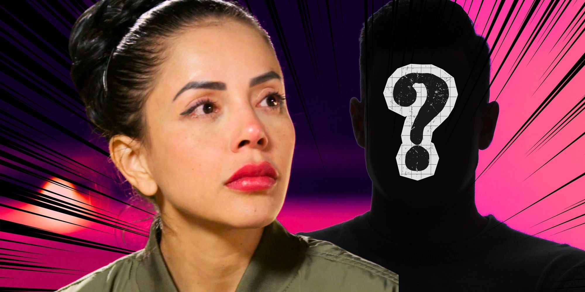 90 Day Fiance&rsquo;s Janelle Brown looks serious next to a mystery man.