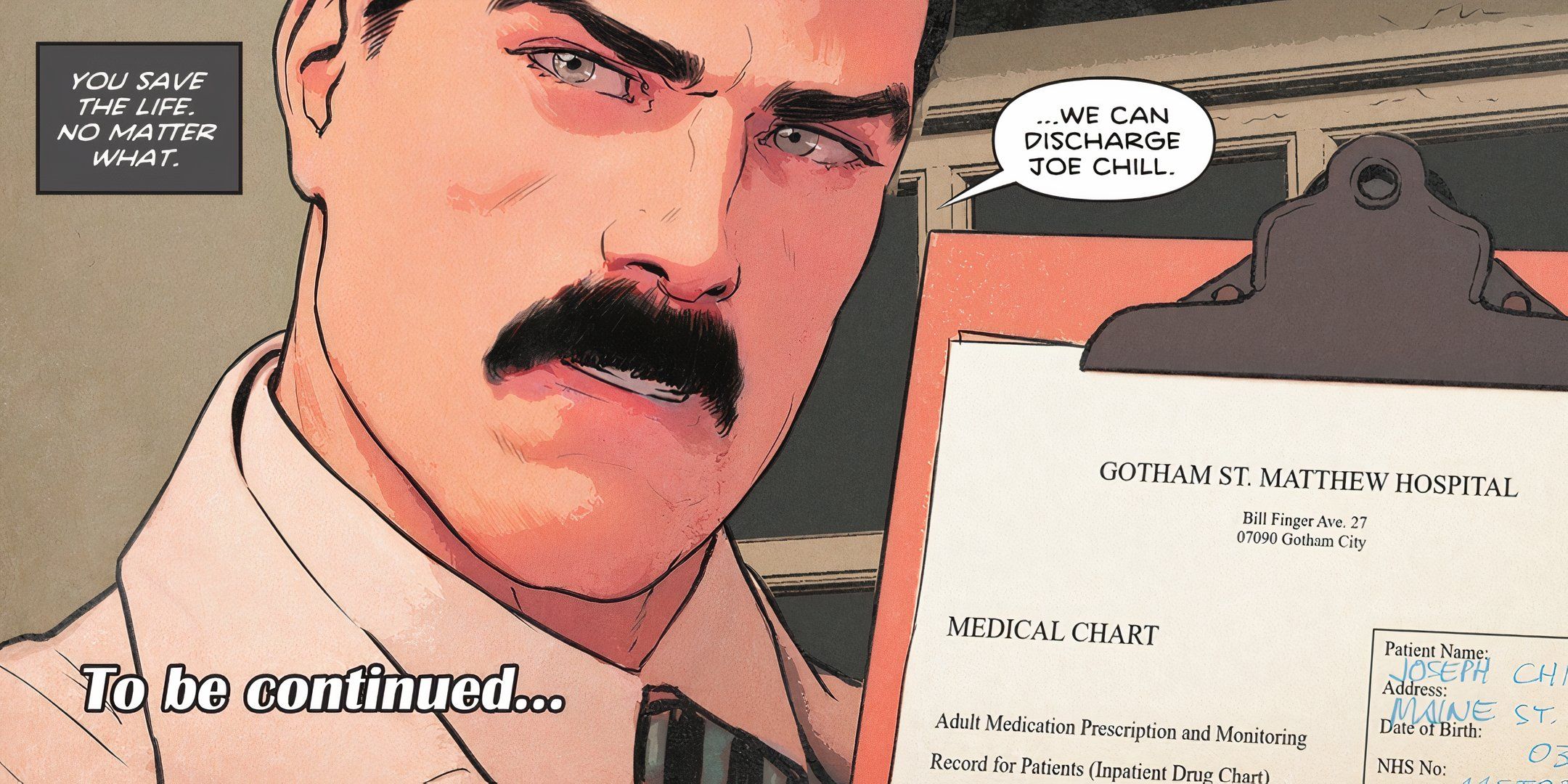 Thomas Wayne Saves Joe Chill DC