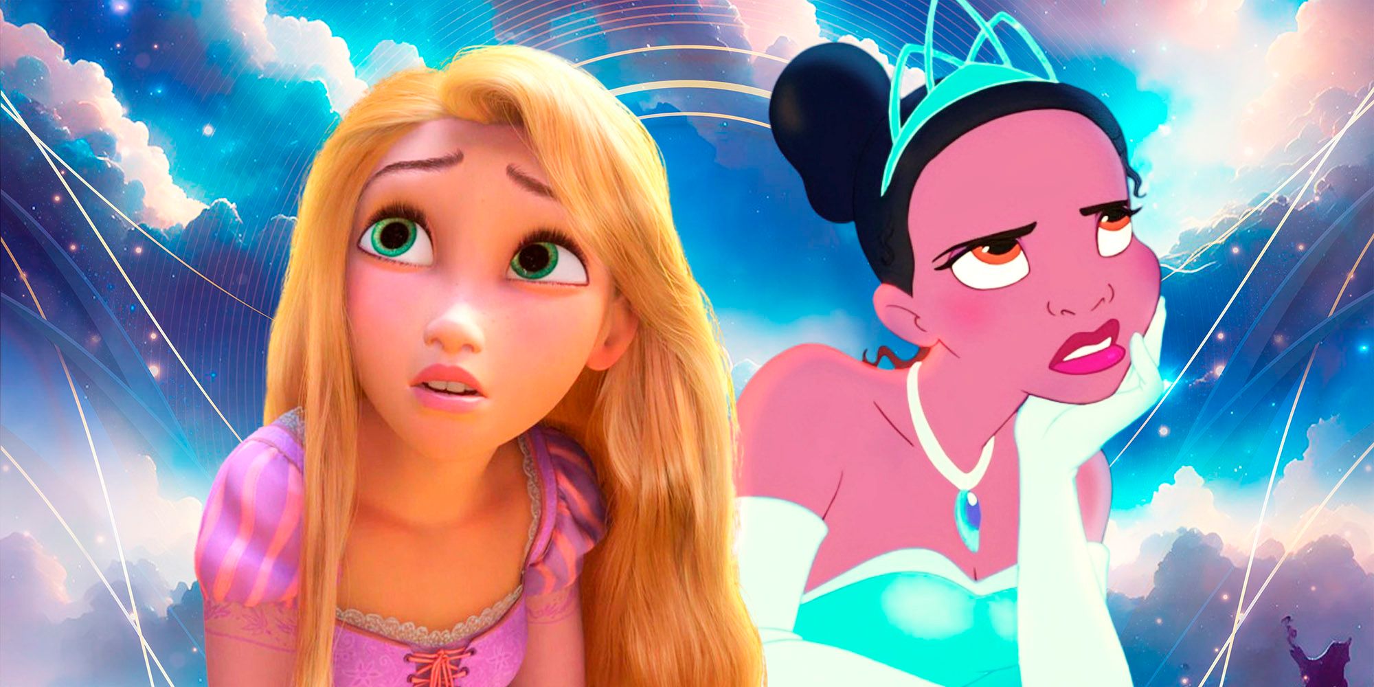 Tiana and Tangled&rsquo;s Rapunzel