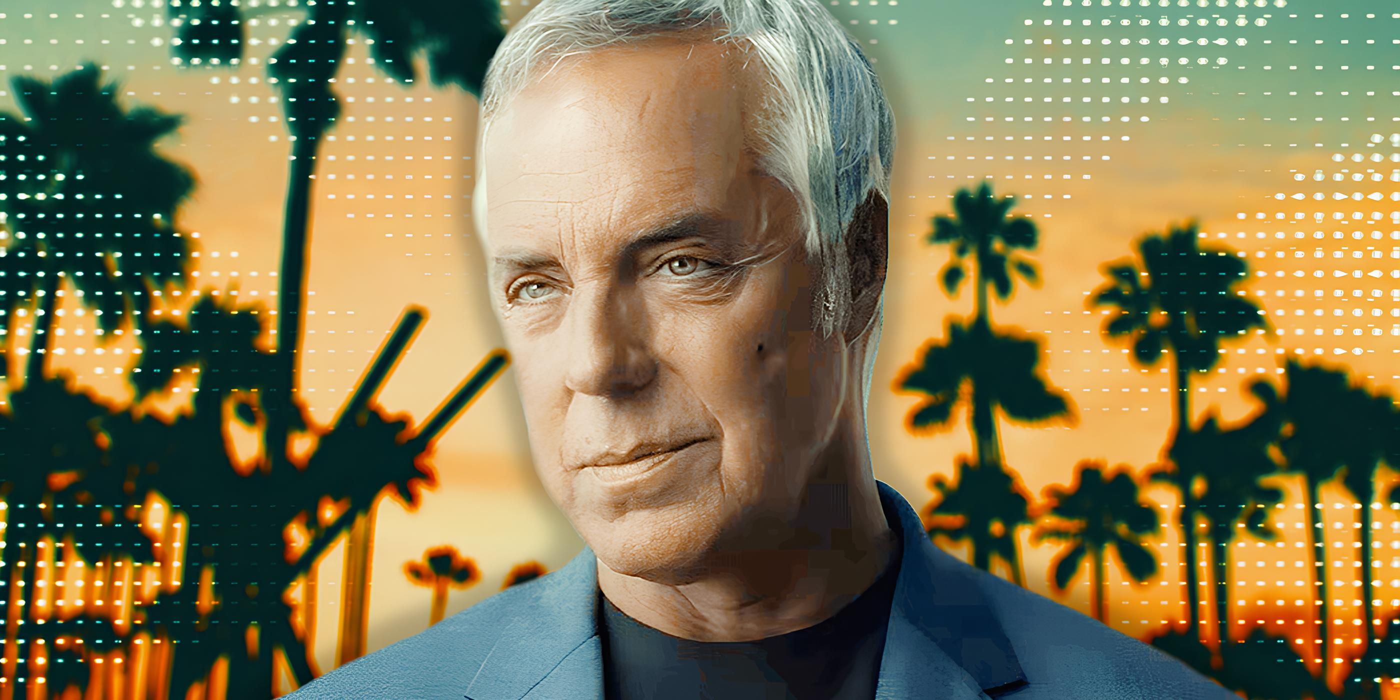 Titus Welliver as Bosch in Front of Palm Trees