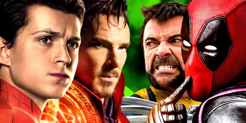 Tom Holland's Spider-Man and Benedict Cumberbatch's Doctor Strange face off against Hugh Jackman's Wolverine and Ryan Reynolds' Deadpool in the MCU's Phase 5