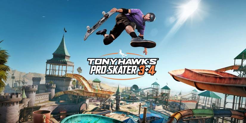 tony hawk's pro skater 3 + 4 title art