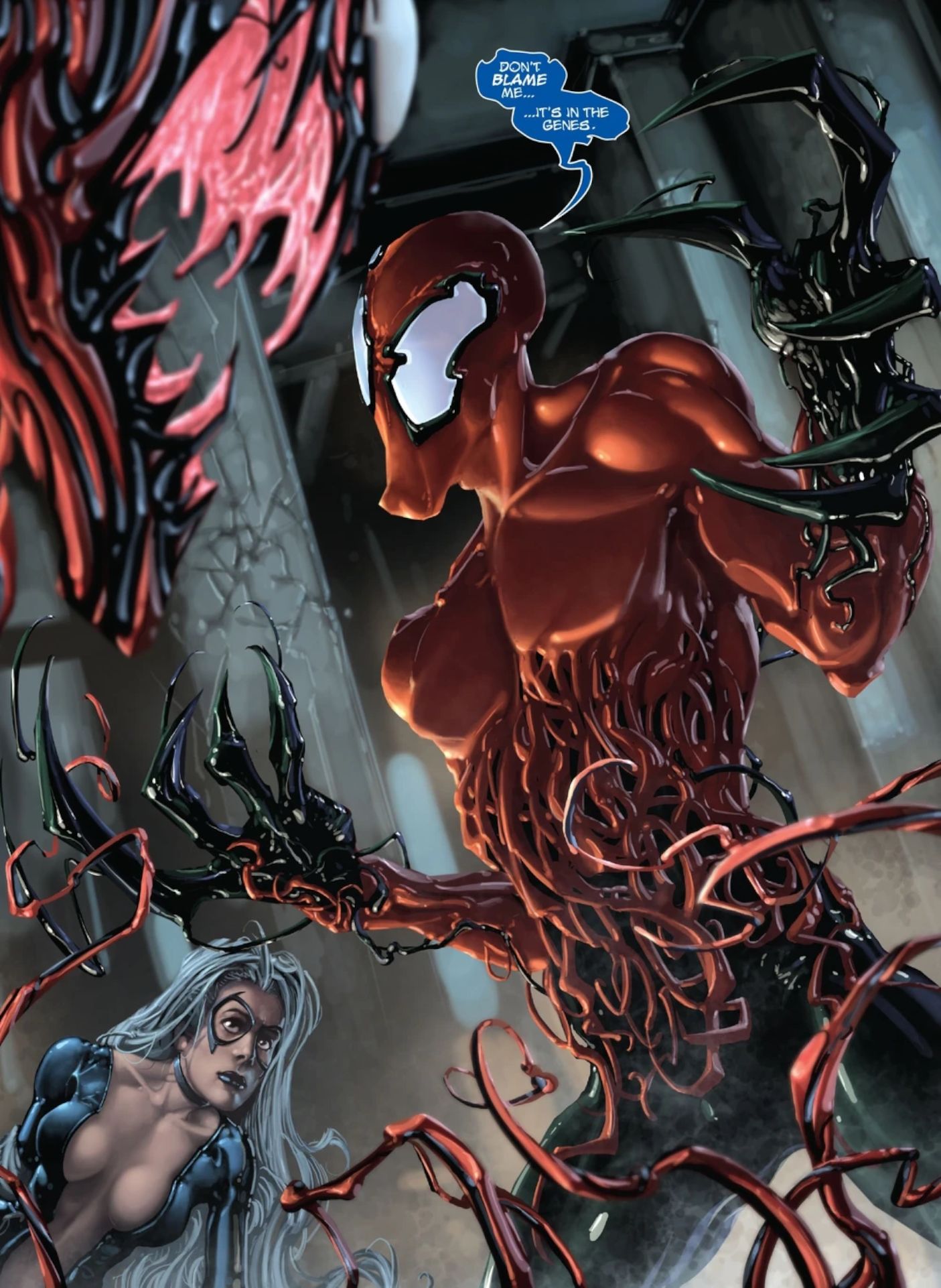 Toxin And Black Cat Against Carnage