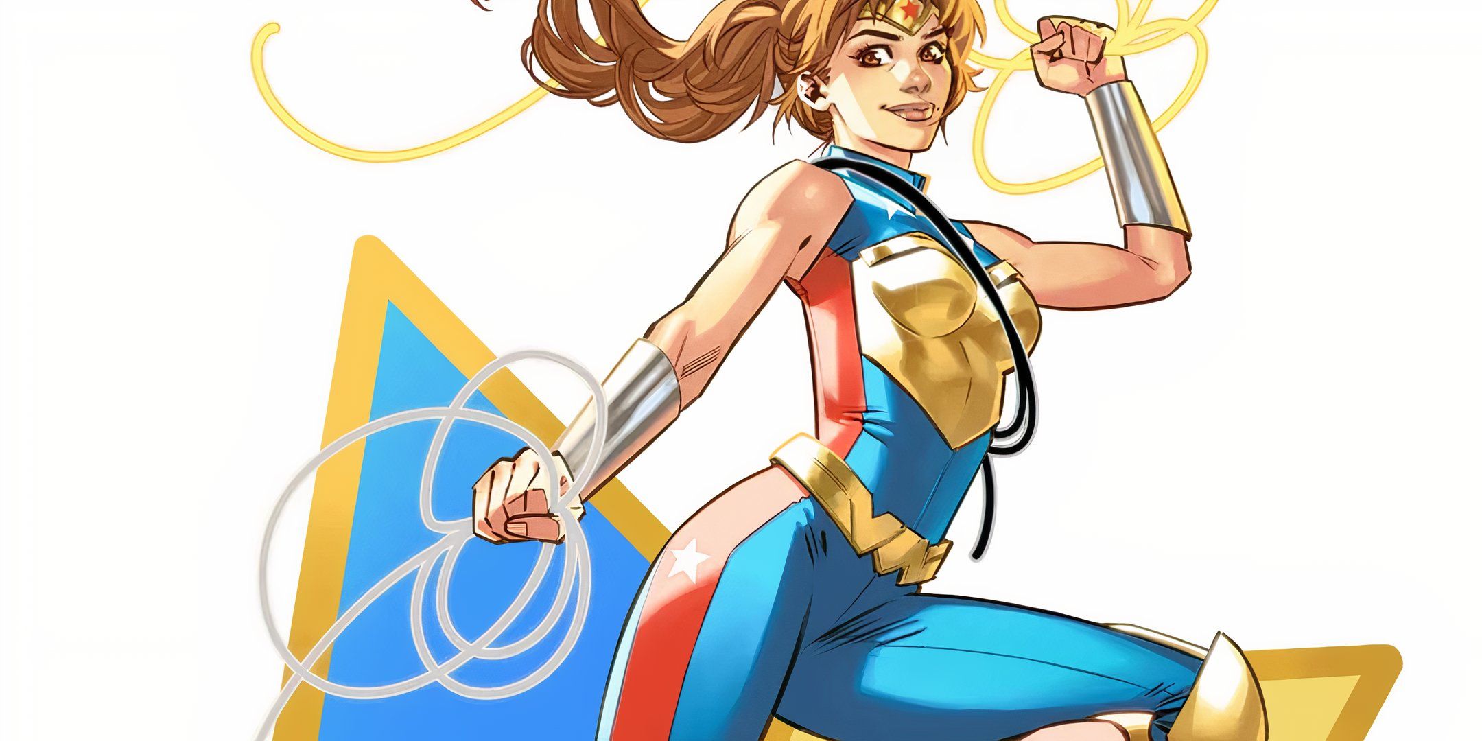 Trinity in Costume Wielding Two Lassos DC Featured