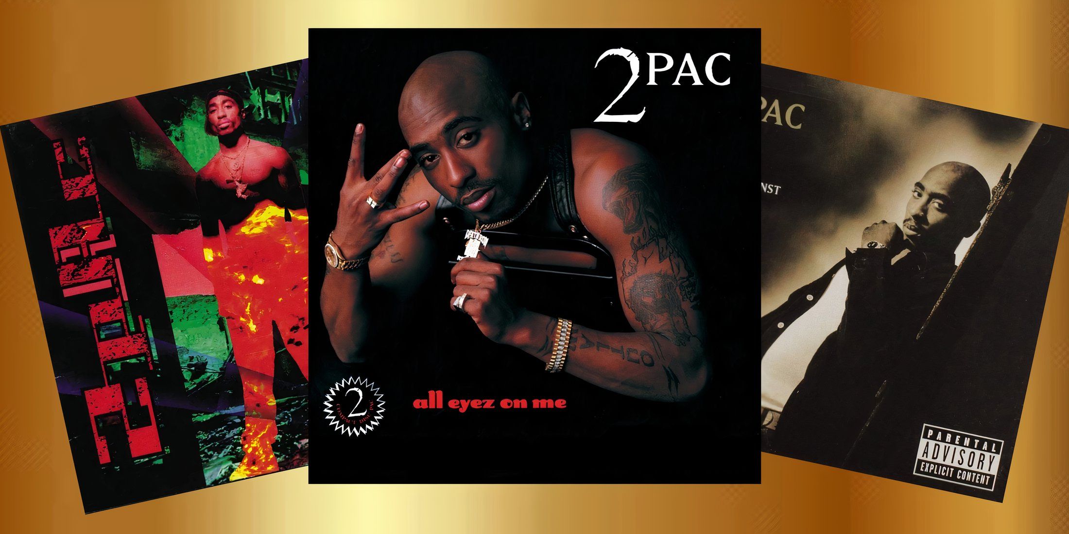 Tupac Album Covers