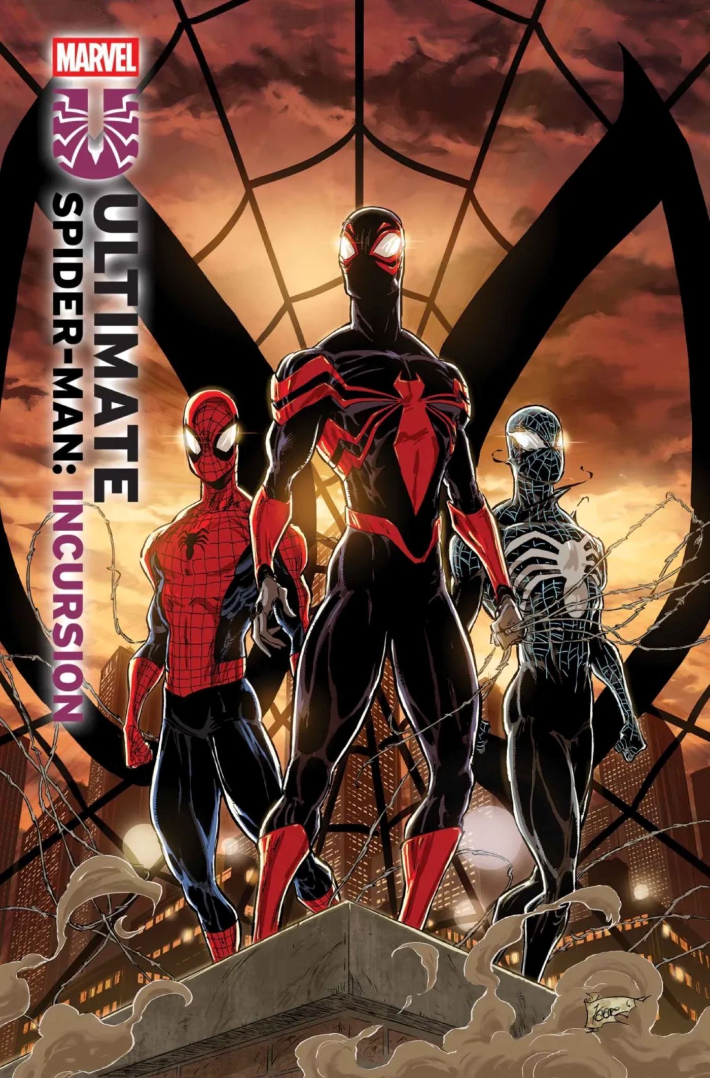 Ultimate spiderman incursion #1 varant