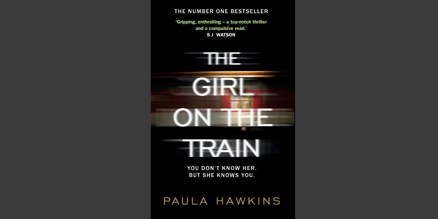 The book cover of The Girl on the Train by Paula Hawkins.