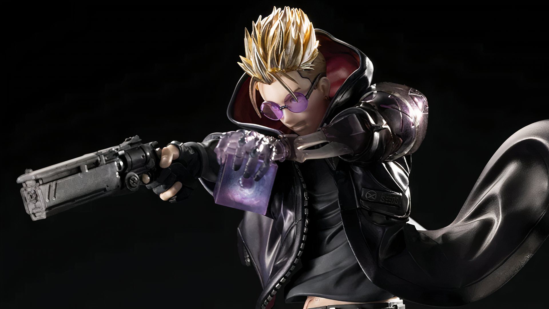 Trigun's Vash Gets A Metal All-Black Redesign With