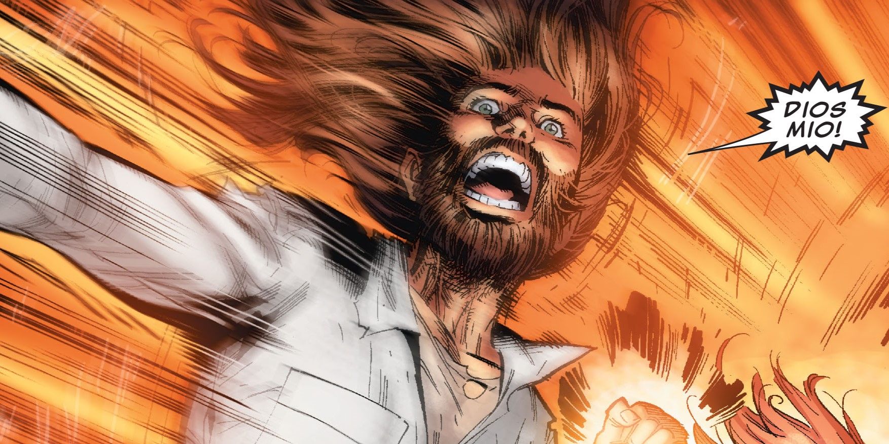 Velocidad is freed from his time bubble.