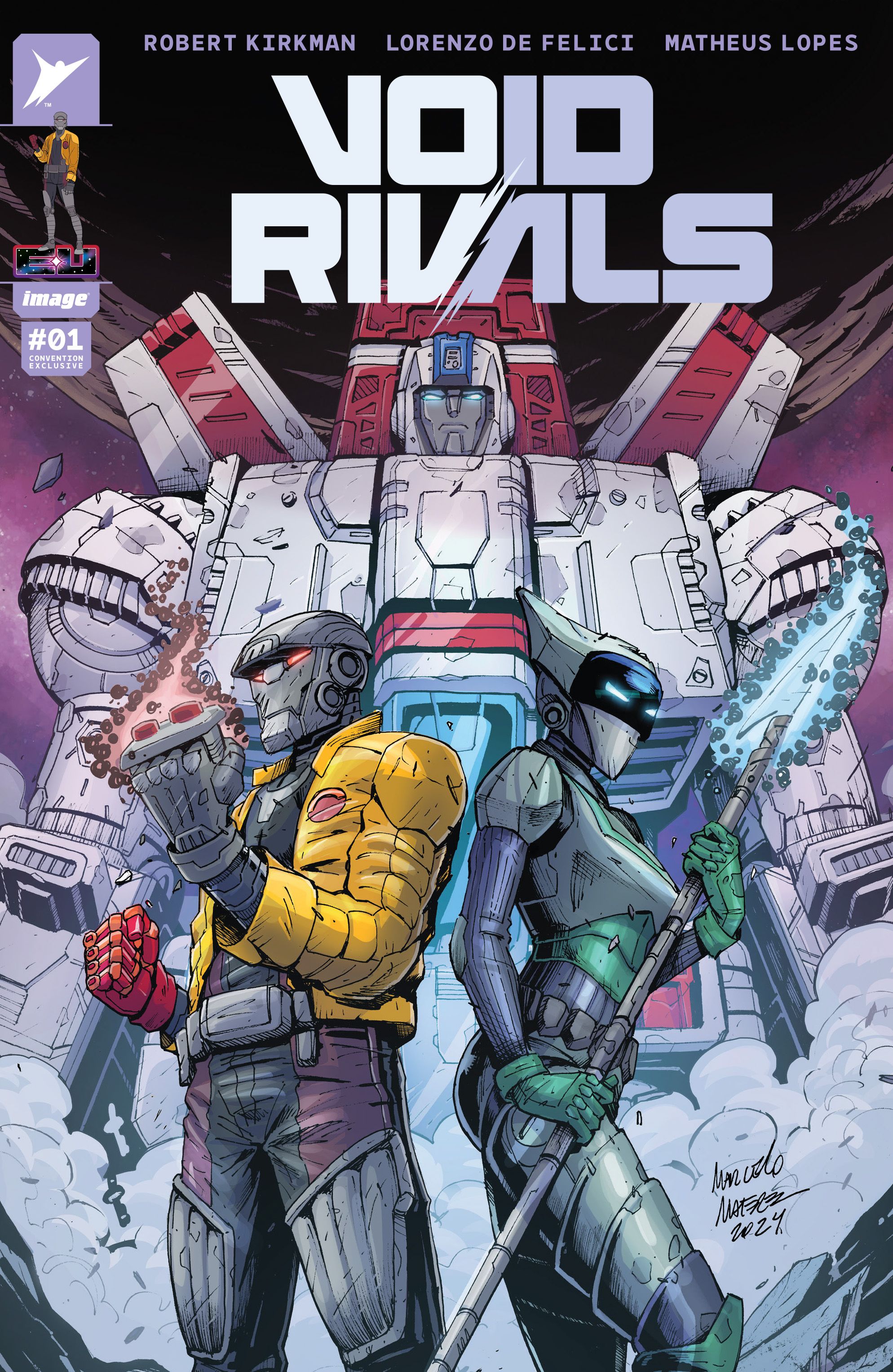 Void Rivals #1 SDCC Special Variant Cover by Marcelo Matere