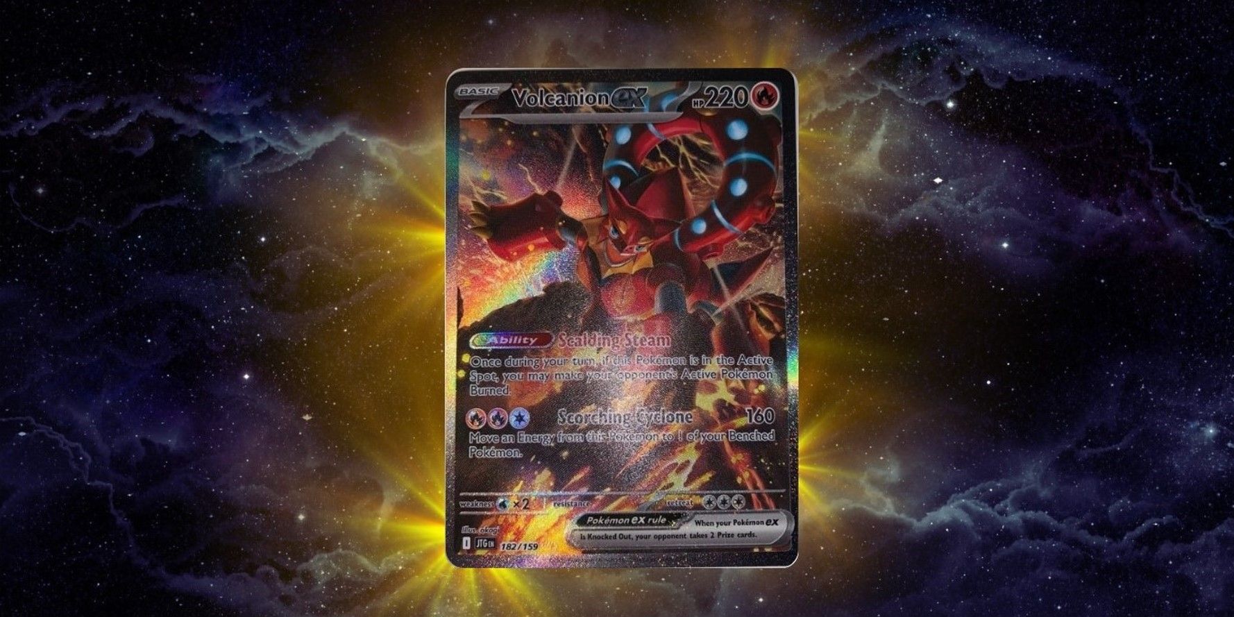 Volcanion SIR from Pokemon TCG Journey Together