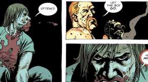 walking dead moment where rick bites someone 5