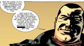 WALKING DEAD'S RICK BITES NEGAN 5