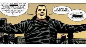 WALKING DEAD'S RICK BITES NEGAN 6