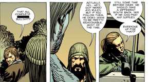 WALKING DEAD'S RICK BITES NEGAN 7