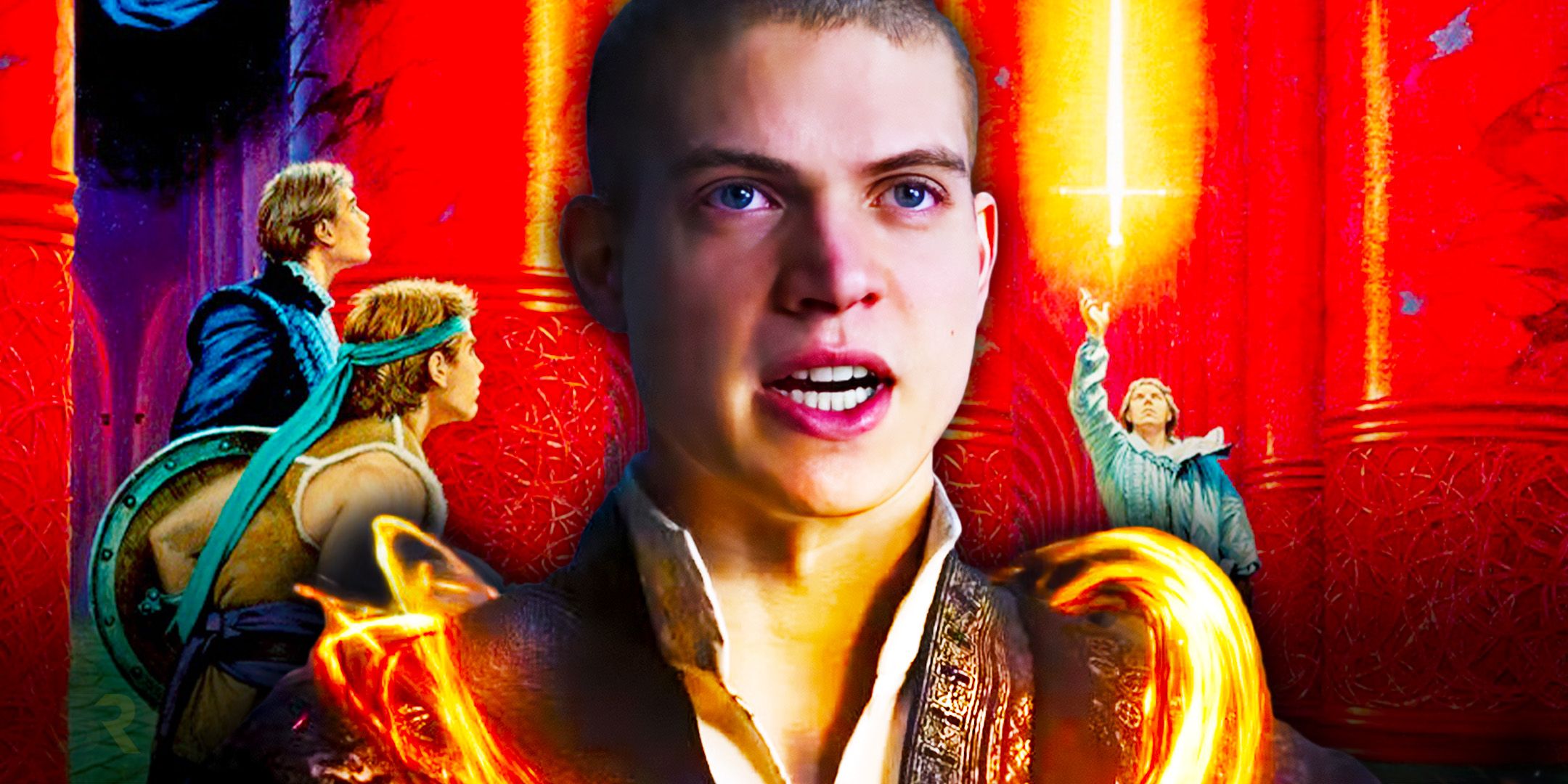 Rand and the cover of The Wheel of Time