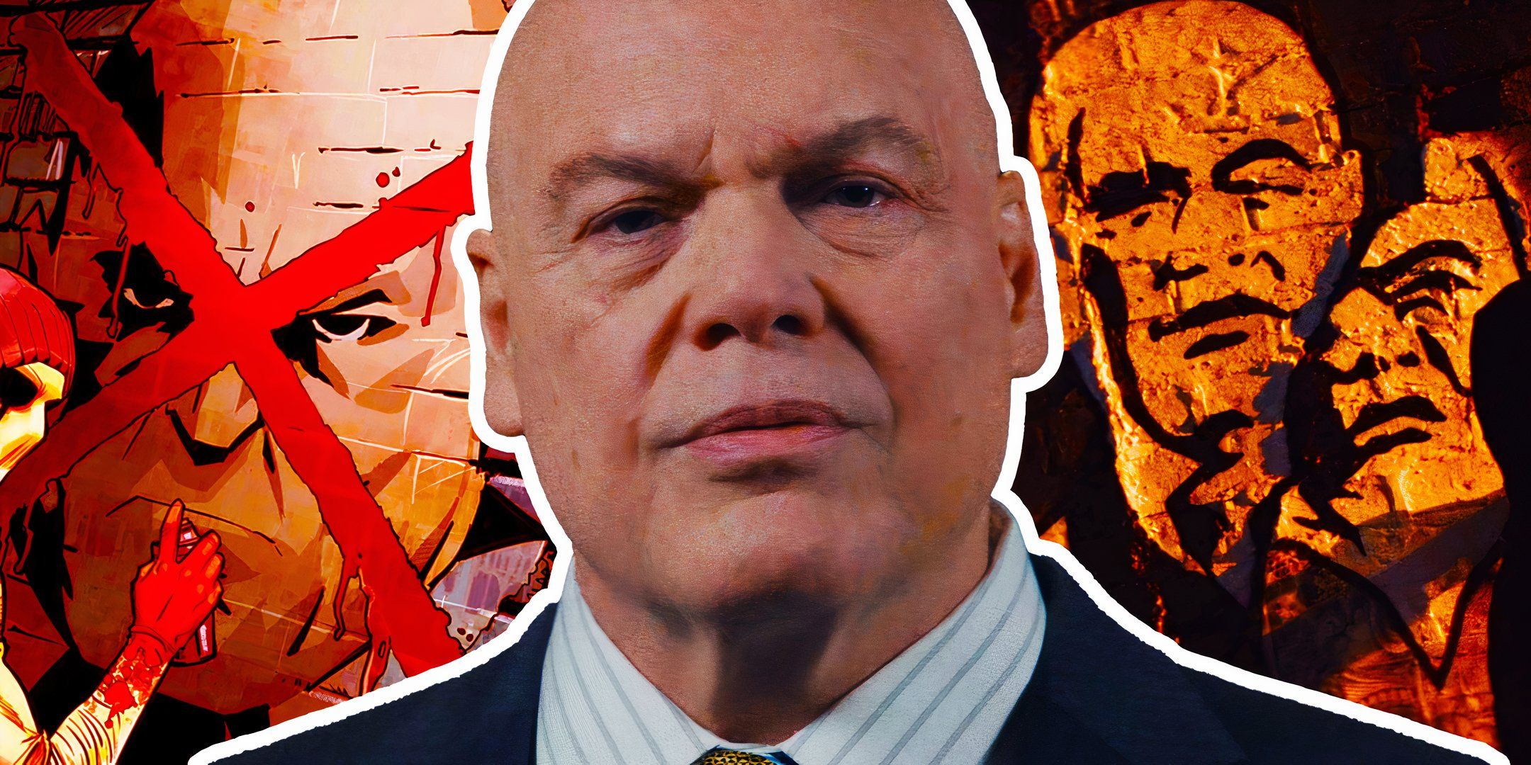 Kingpin Wilson Fisk مع فن Muse في Marvel Comics و Daredevil ولد مرة أخرى