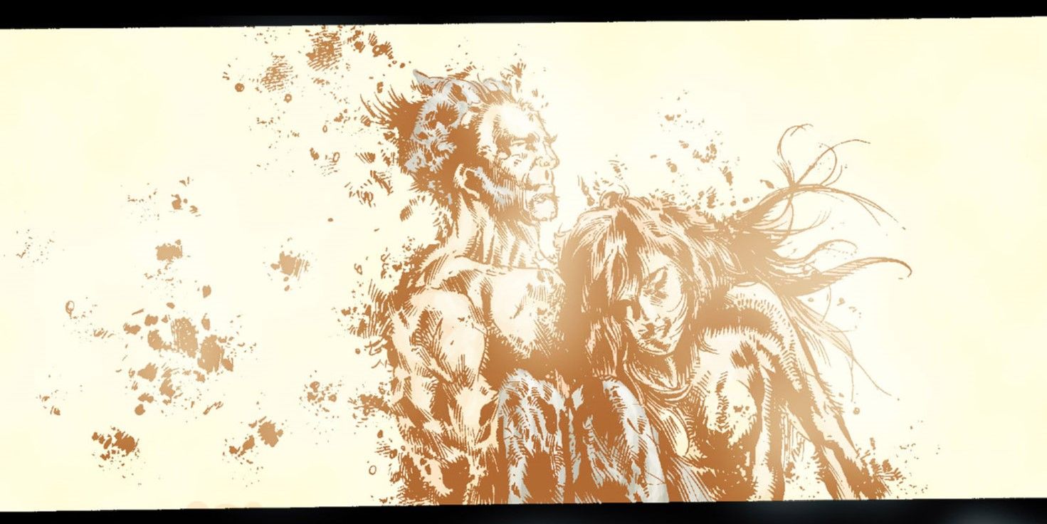 Wolverine and Jean Grey Burn in the Sun