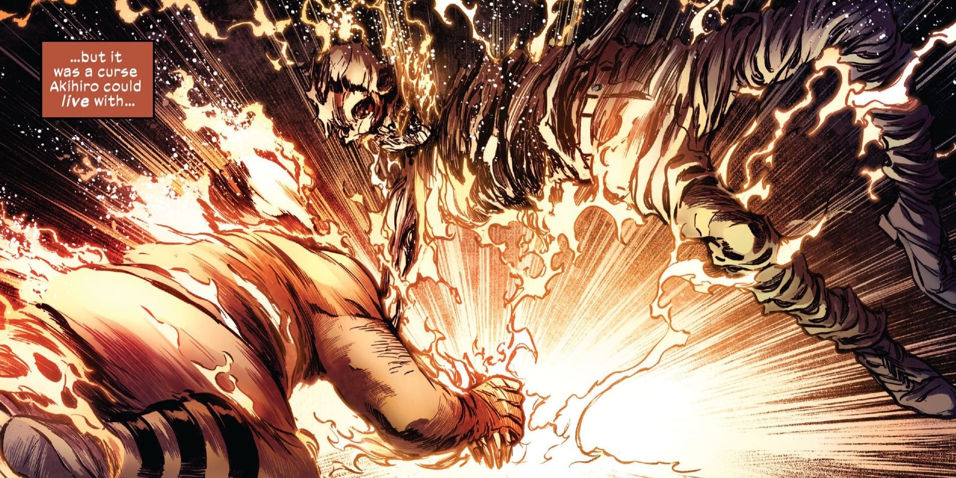 Wolverine Gives Bagra-ghul to Akihiro