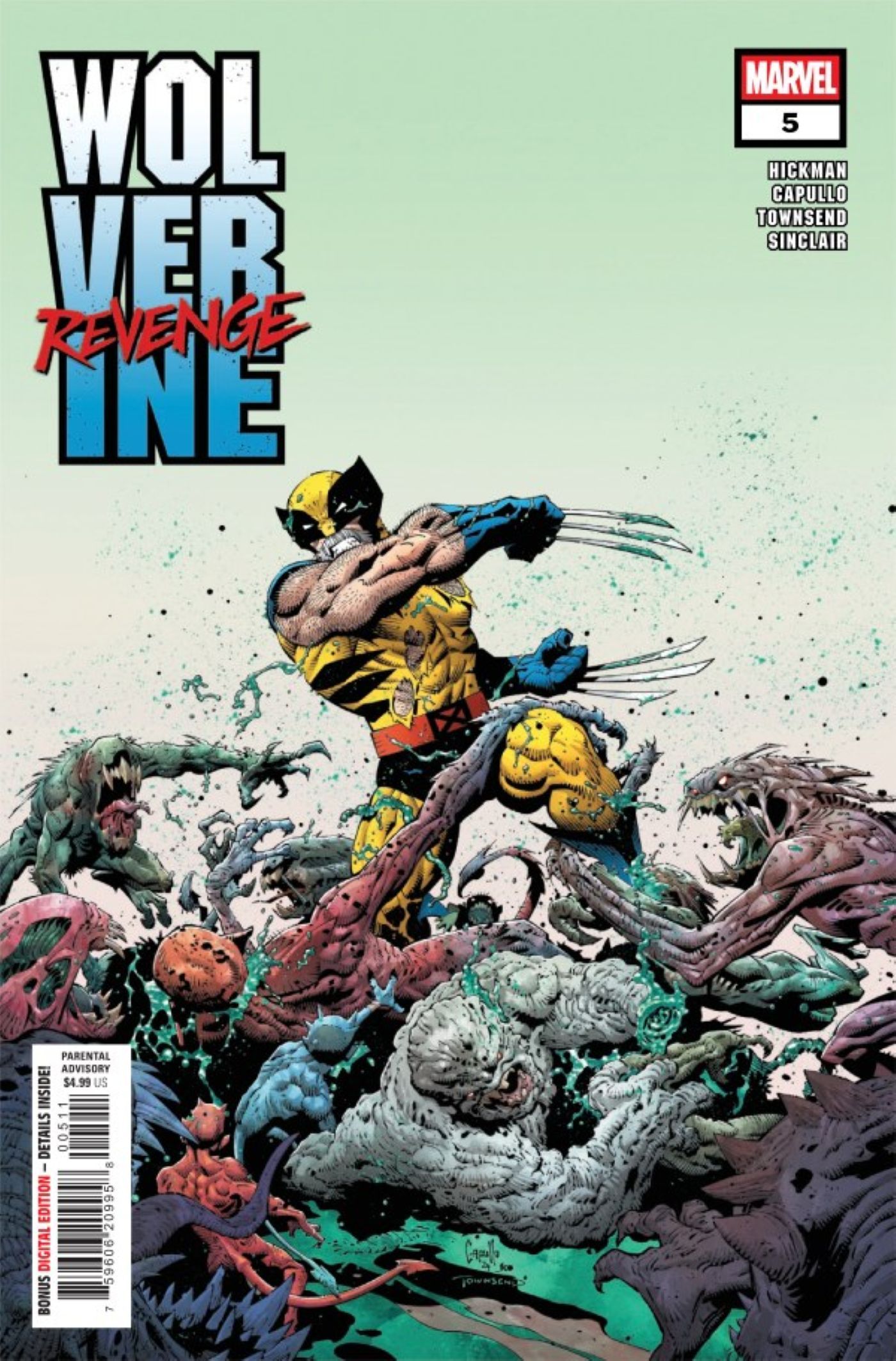 Wolverine Revenge 5 cover