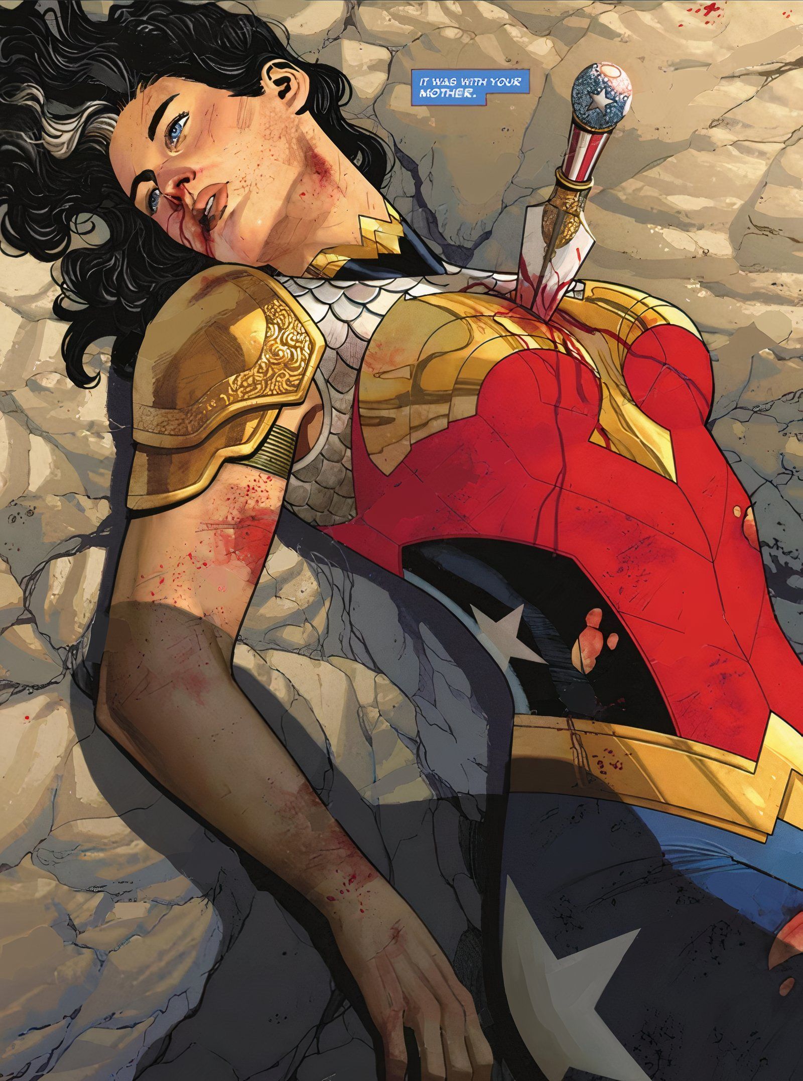 Wonder Woman #19 dead edit