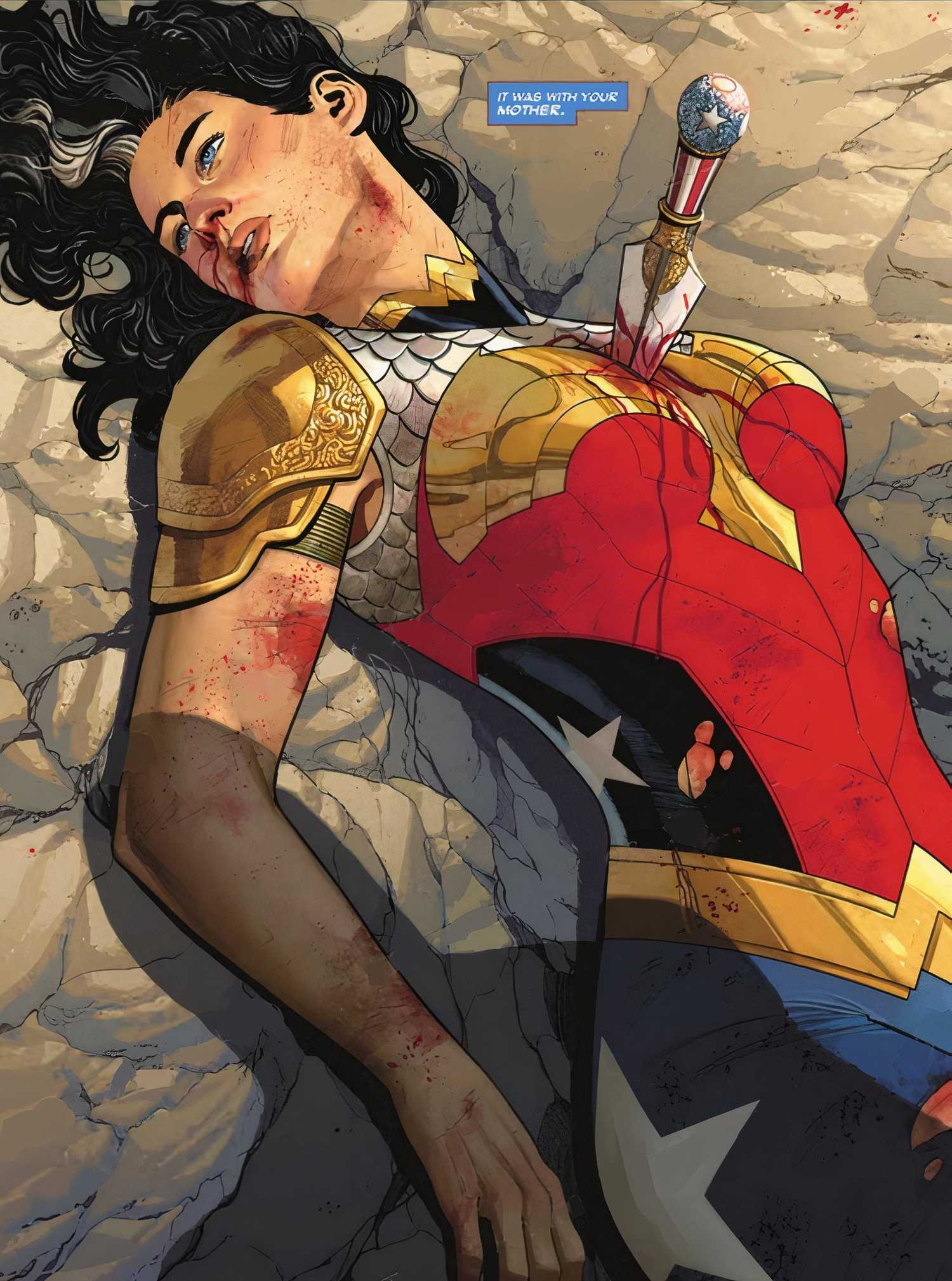 Wonder Woman #19 dead edit