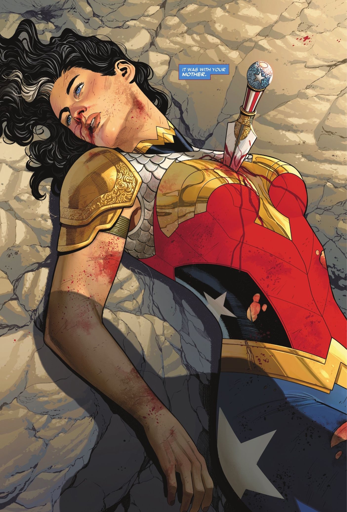 Mulher Maravilha está morta em Themyscira