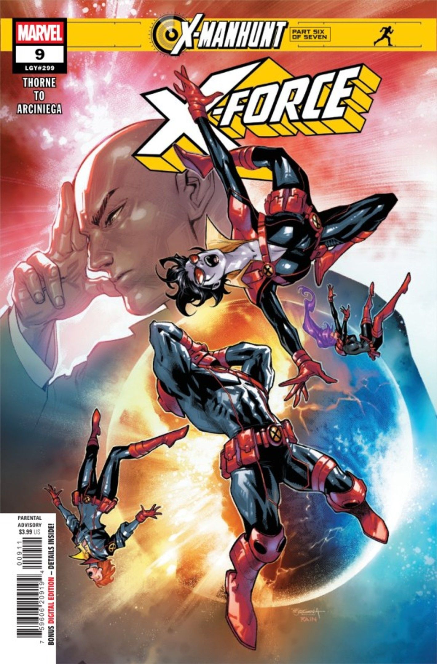 Capa do X-Force nº 9