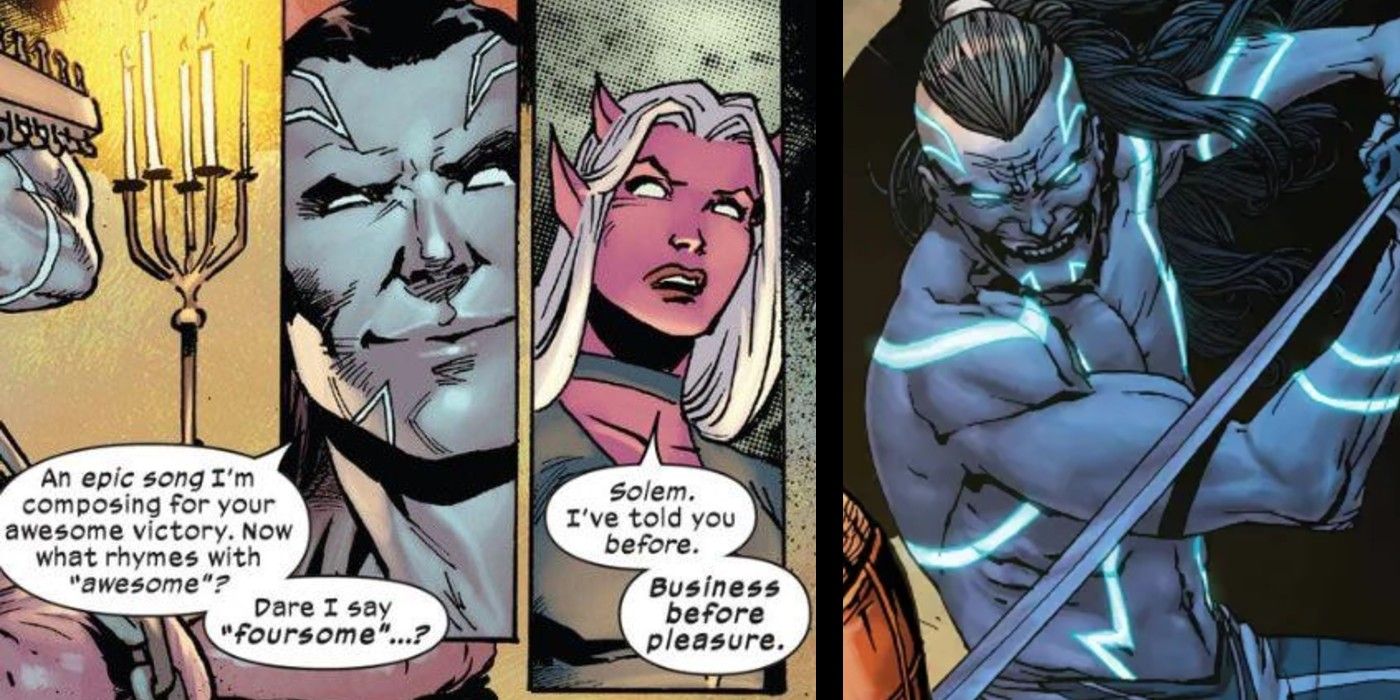 x-men&rsquo;s solem flirting