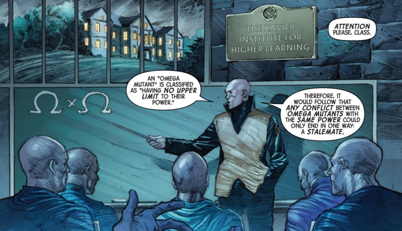 x-men&rsquo;s xavier defines omega level power