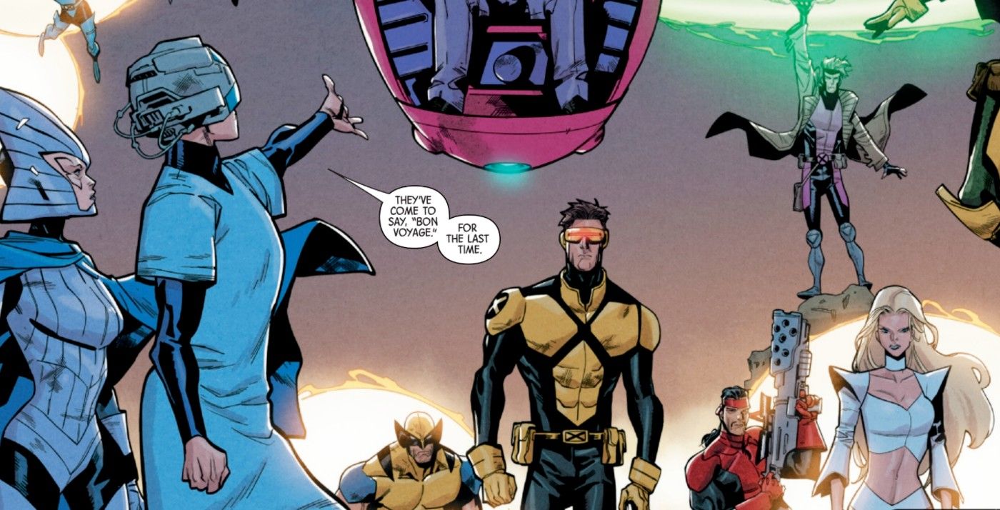 x-men says goodbye to professor x 3
