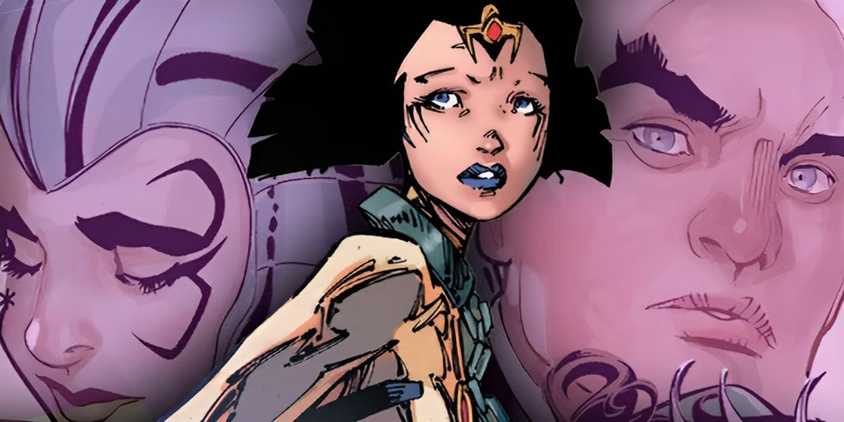Xandra, Lilandra, and Xavier together.