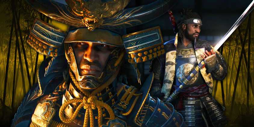 Yasuke from Assasin's Creed Shadows with Naginata build