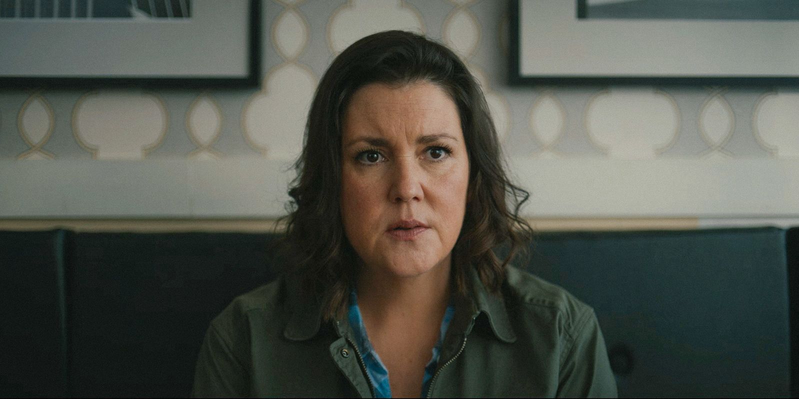 Shauna (Melanie Lynskey) stunned in Yellowjackets Season 3 Ep 3
