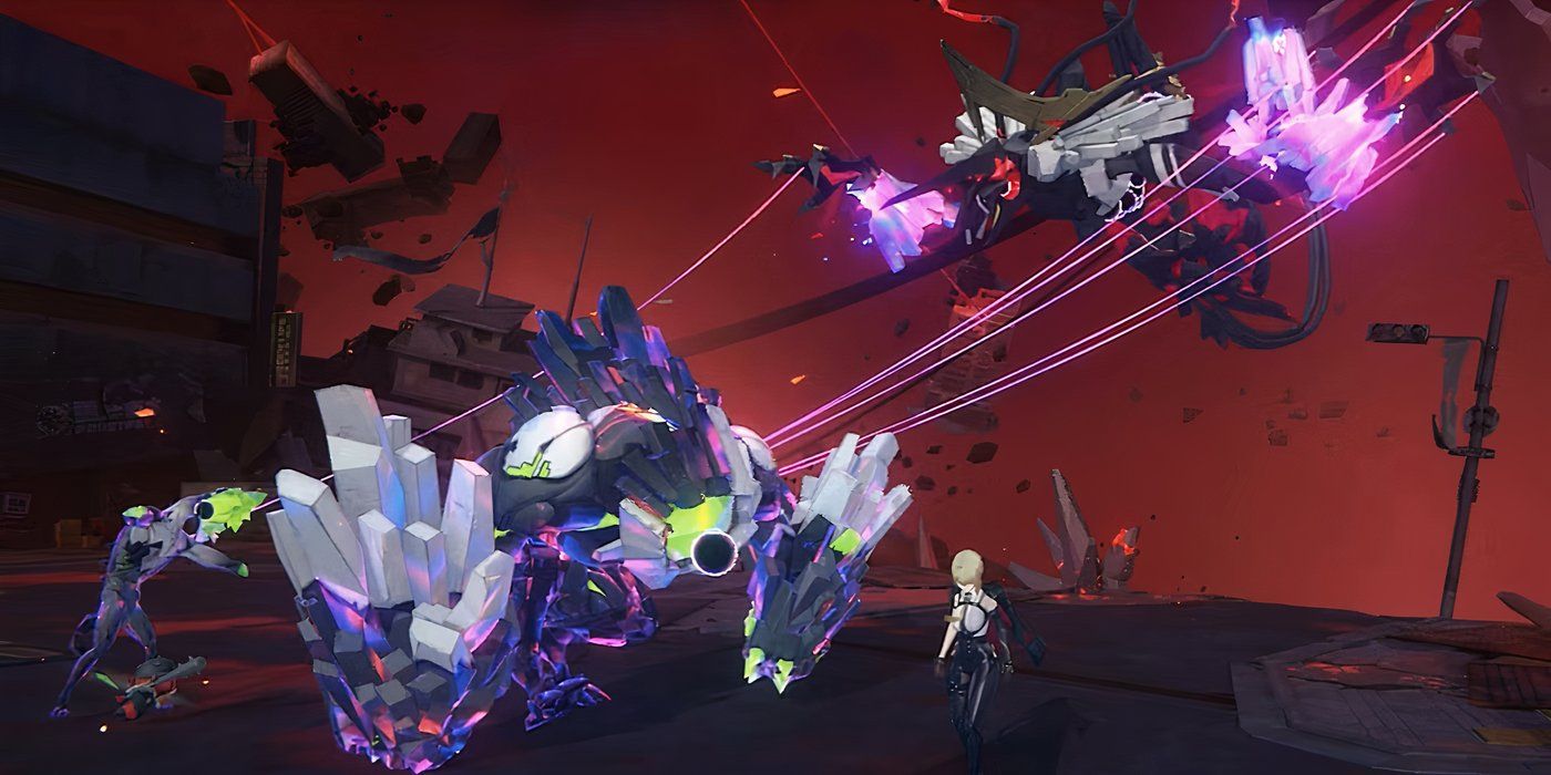 Zenless Zone Zero Geppetto controlling other Ethereal against Evelyn-1