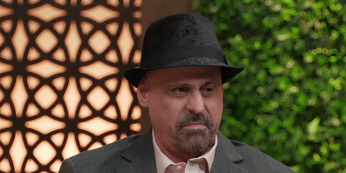A close up of Gino Palazzolo scowling on the 90 Day: The Last Resort Tell All