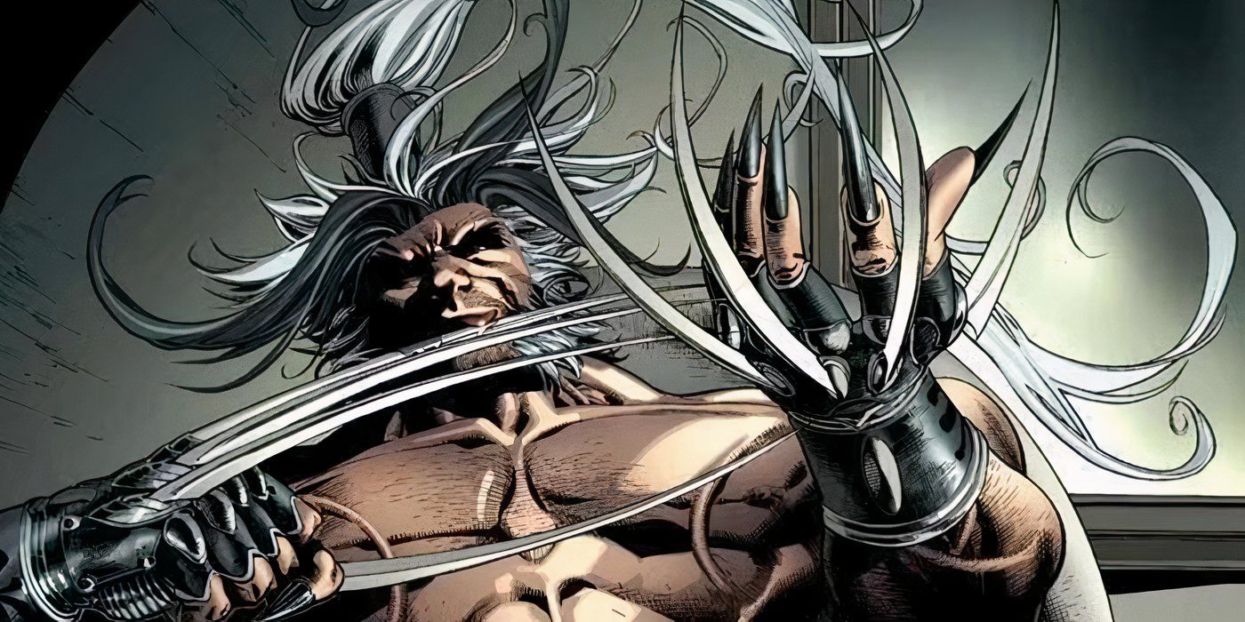 Romulus brandishing his claws.