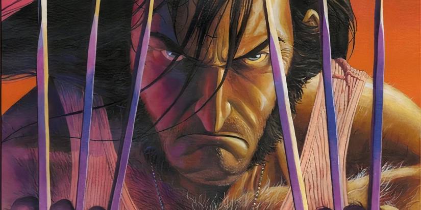 Wolverine brandishing his claws.