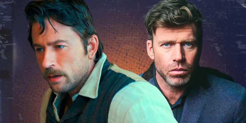 Spencer Dutton in 1923 and Taylor Sheridan montage