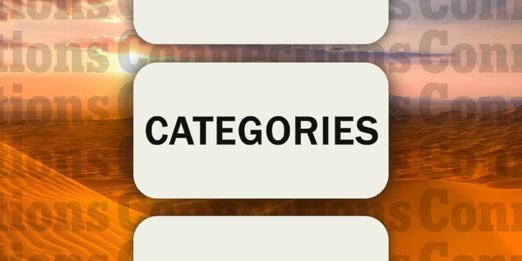 Today&rsquo;s Connections Hints &amp; Answers For April 19, 2025 (Puzzle #678) Categories image