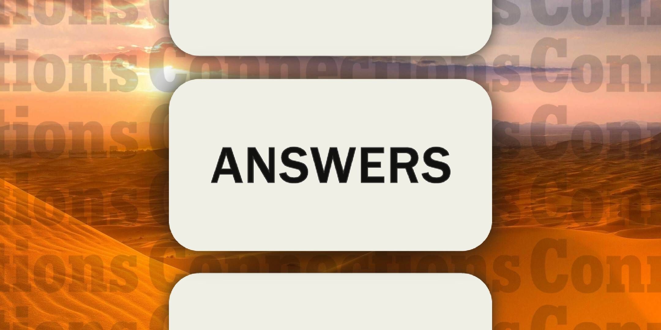 Today&rsquo;s Connections Hints &amp; Answers For April 19, 2025 (Puzzle #678) Answers image