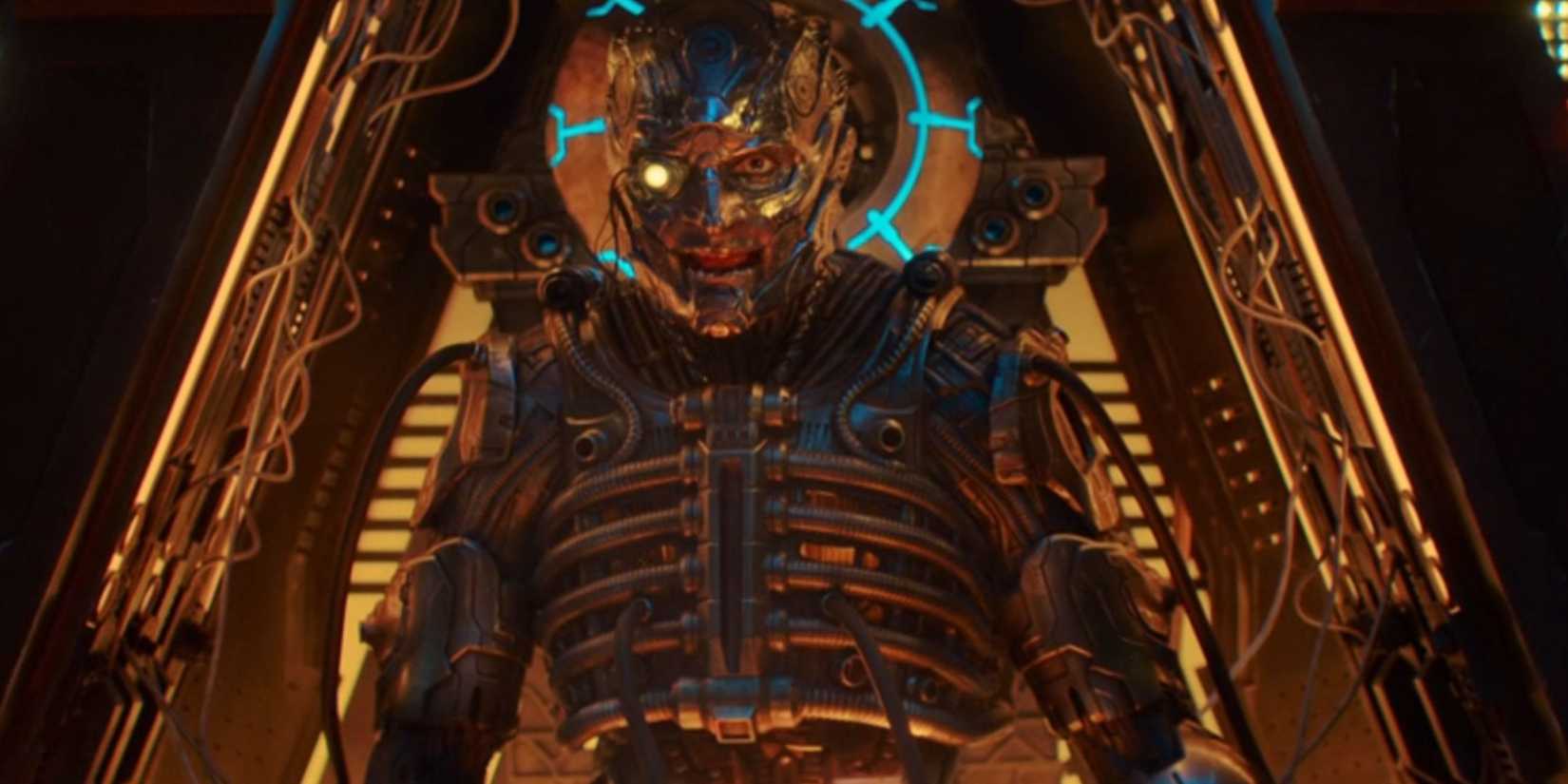 Jonny Green as the AI Generator in Doctor Who